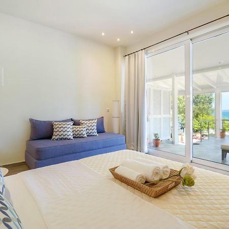 Golden Beachside Terrace Chrysi Ammoudia Exterior photo