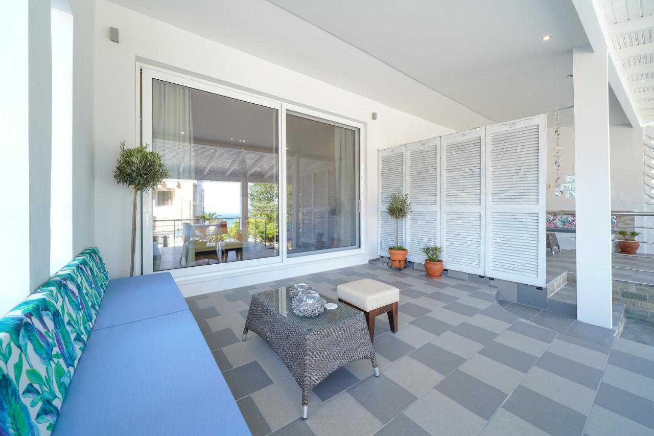 Golden Beachside Terrace Chrysi Ammoudia Exterior photo